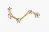 Marlyn Schiff Gold Plated Zodiac Constellation Necklace