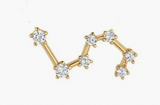 Marlyn Schiff Gold Plated Zodiac Constellation Necklace