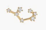 Marlyn Schiff Gold Plated Zodiac Constellation Necklace