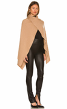 Autumn Cashmere Hybrid Rib Cape