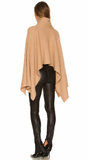 Autumn Cashmere Hybrid Rib Cape