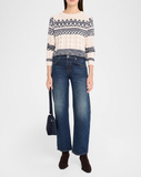 Autumn Cashmere Fair Isel Cable Crew Sweater