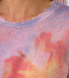 Autumn Cashmere Palma Distressed Crew