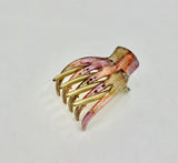 Medusas Heirlooms Small French Yoga Clip
