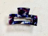 Medusas Heirlooms Small Cutout Rectangular French Jaw Clip