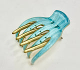 Medusas Heirlooms Small French Yoga Clip