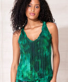 Go Silk Crinkle Cut Tank Print