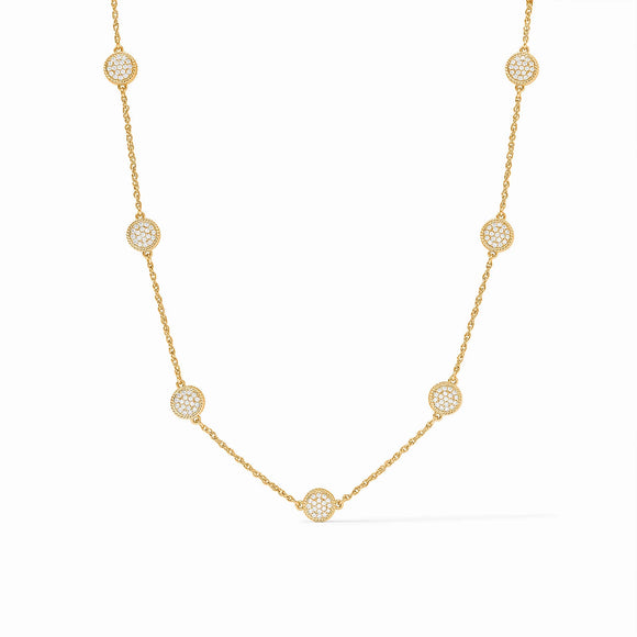 Julie Vos Windsor Delicate Station Necklace