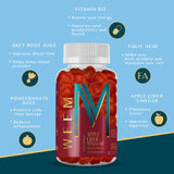 WEEM Apple Cider Vinegar Dietary Supplement Gummies