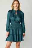 Current Air Smocked Mini Dress