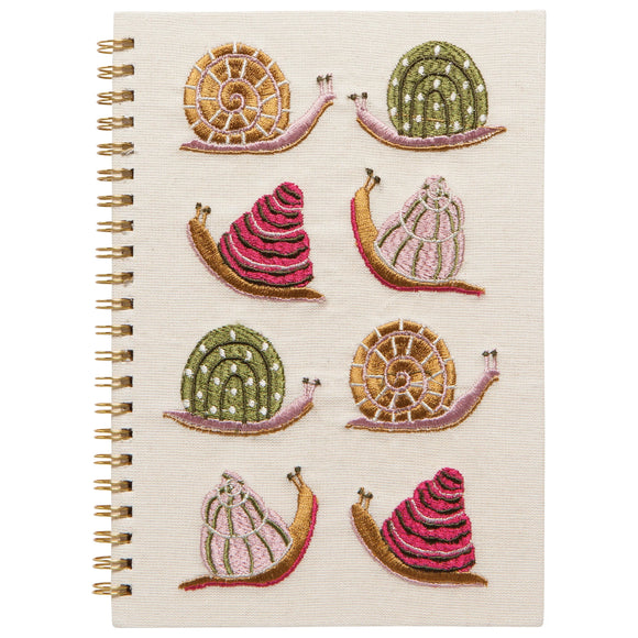 Danica Gardenland Embroidered Notebook