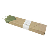 Andaluca Green Square Taper Candles (Set of 2)