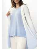 Cashmere Cloud Longline Dip Dyed Cardigan