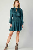 Current Air Smocked Mini Dress