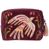 Danica Plume Embroidered Pouch