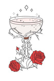 A Coupe of Thorns and Rosé Romantasy Cocktails to Quench your Thirst