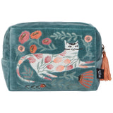 Danica Catbloom Embroidered Pouch