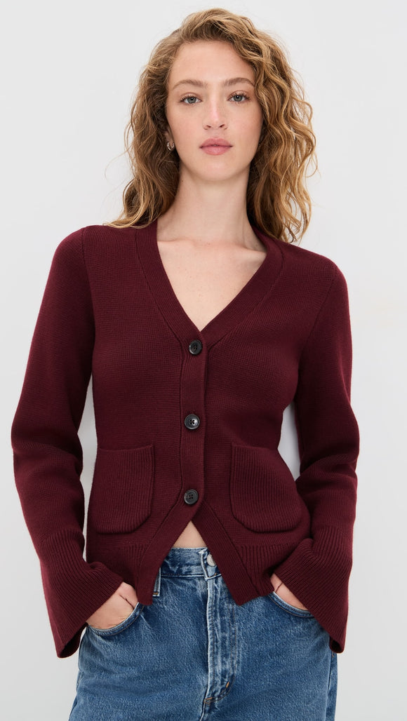 Pistola Aeron V-Neck Cardigan Sweater