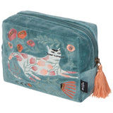 Danica Catbloom Embroidered Pouch