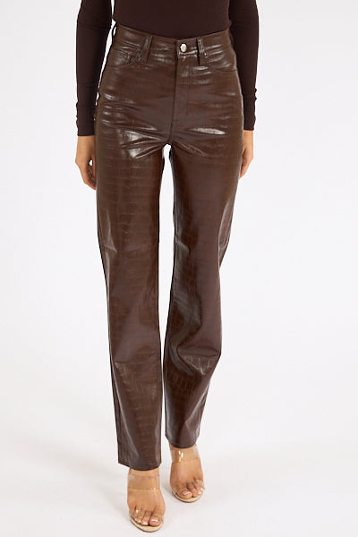 Pistola Cassie Super High Rise Straight Pant