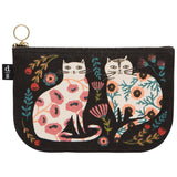 Danica Catbloom Small Zipper Pouch