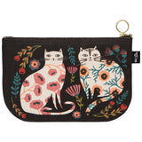 Danica Catbloom Small Zipper Pouch