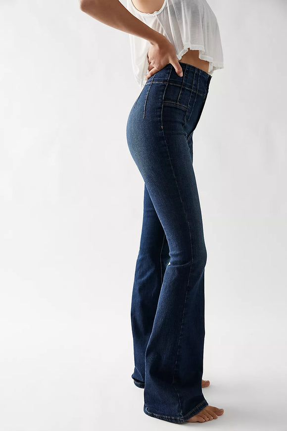 Free People Jayde High Rise Flare Jeans
