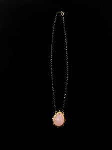 Bora Pink Quartz Necklace
