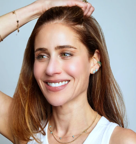 Adina Reyter Turquoise and Marquise Diamond Post Earrings – Green